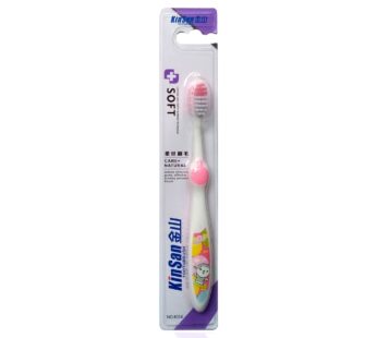 KinSan Baby Care Natural Soft 0.15 mm TOOTHBRUSH Color-Pink