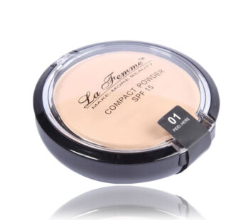 La Femme Make More Beauty COMPACT FACE POWDER SPF 15 Shade No 01