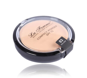 La Femme Make More Beauty COMPACT FACE POWDER SPF 15 Shade No 03