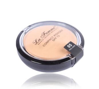 La Femme Make More Beauty COMPACT FACE POWDER SPF 15 Shade No 05