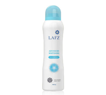 LAFZ RADIEUX ADVANCED WHITENING NO ALCOHOL BODY SPRAY