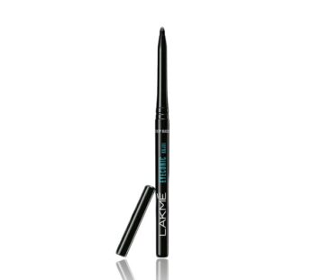 LAKME DEEP BLACK EYE CONIC KAJAL up to 22HR No Smudge, Waterproof, Ophthalmologist Tested suitable for contact lens users