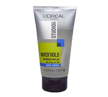 LOREAL PARIS LINE STUDIO INVIS’HOLD 24h Natural clear gel Non sticky.non stiff NORMAL STRENGTH 6