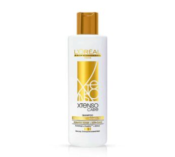 LOREAL PROFESSIONNEL PARIS XTENSO CARE SHAMPOO, SULFATE FREE, PARABEN FREE, KERATIN REPAIR + ASTA-CARE, Anti-Frizz + Fluidity + Shine, Unruly, Over-processed Hair