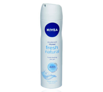 NIVEA fresh natural Fresh feeling 48H gentle care with Ocean extracts Body Deodorant Spray