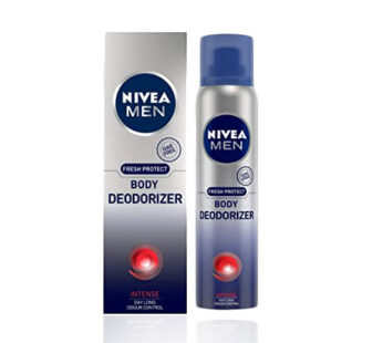 NIVEA MEN Gas Free Fresh Protect INTENSE Body Deodorizer Deodorant Spray