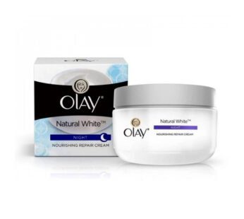 OLAY natural white night all-in-one fairness cream with mulberry extract