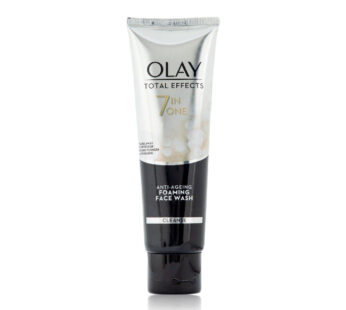 OLAY TOTAL EFFECTS 7 IN ONE ANTI-AGEING FOAMING FACE WASH Washes Away Impurities For Fresher And YOUNGER LOOKING SKIN