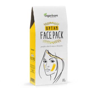 organikare UPTAN FACE PACK purifies skin & removes blemishes