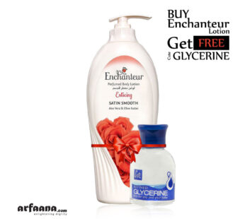 Enchanteur Body Lotion with FREE Cute Glycerine