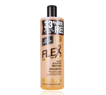 REVLON FLEX BODY BUILDING PROTEIN SHAMPOO OILY