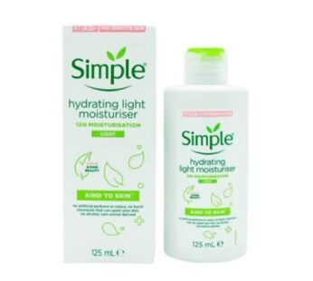 Simple KIND TO SKIN Hydrating Light Moisturiser 12 H MOISTURISATION For Sensitive Skin