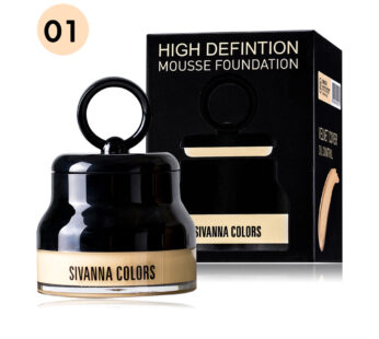 SIVANNA COLORS High Defintion Nude Matte Mousse FOUNDATION HF 596 Shade No-01