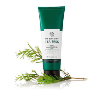 THE BODY SHOP Tea Tree 3 IN 1 WASH. SCRUB. MASK With Purifying Tea Tree Oil