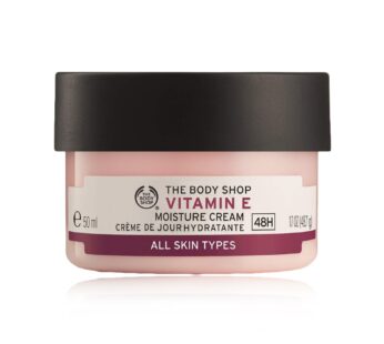 THE BODY SHOP VITAMIN E MOISTURE Paraben-Free 48H All Skin Types Facial Cream