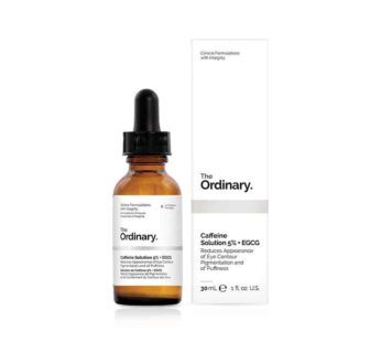 The Ordinary Caffeine Solution 5% + EGCG Reduces Appearance of Eye Contour Pigmentation and of Puffiness