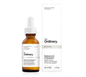 The Ordinary RETINOIDS Retinol 0.2% in Squalane Highly-Stable, Water-Free Solution of 0.2% Pure Retinol