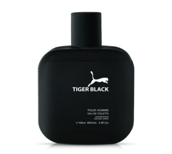 TIGER BLACK POUR HOMME EAU DE TOILETTE VAPORISATEUR NATURAL SPRAY