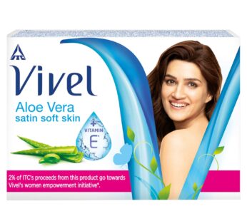 Vivel Aloe Vera satin soft skin soap with vitamin E