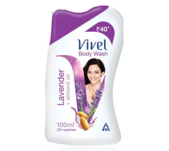 Vivel Body Wash Lavender + almond oil 25+washes