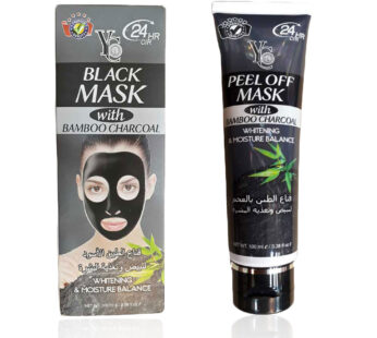 YC BLACK MASK with BAMBOO CHARCOAL Whitening & Moisture Balance