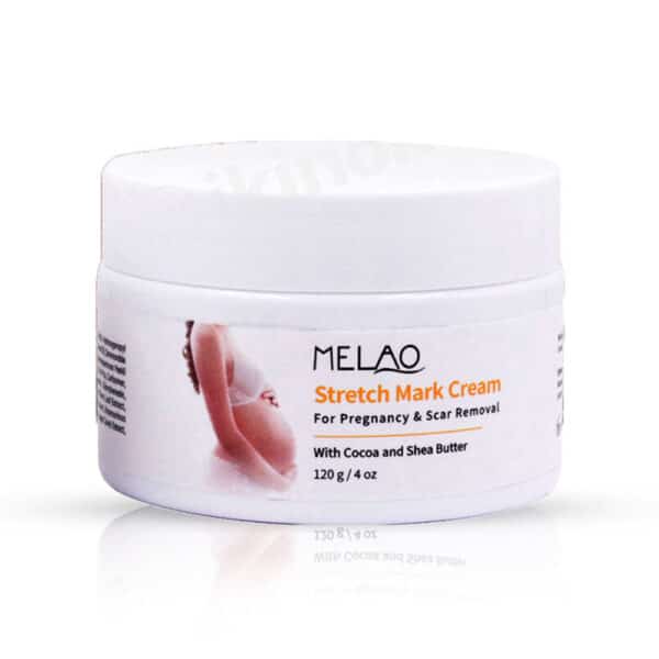 Melao Stretch Mark Cream For Pregnancy And Scar Removal With Cocoa And Shea Butter